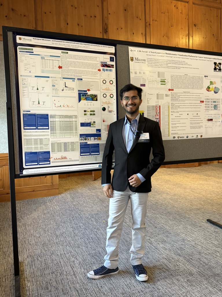 Poster presentation at Show Me Research Week